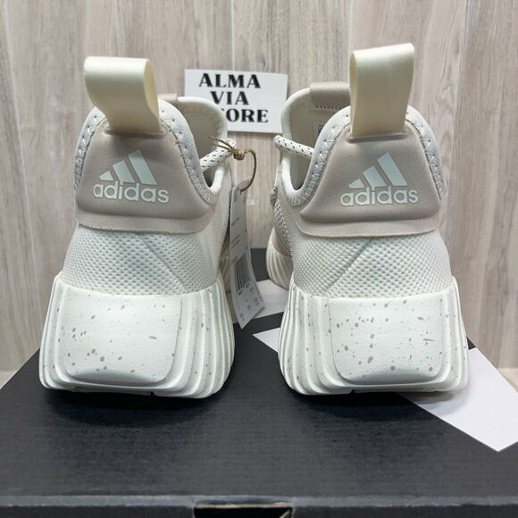 Adidas Shoes Kaptir Flow White IF6601 Walking Comfort Workout Gym Woman’s Sz 8.5 - Picture 4 of 9